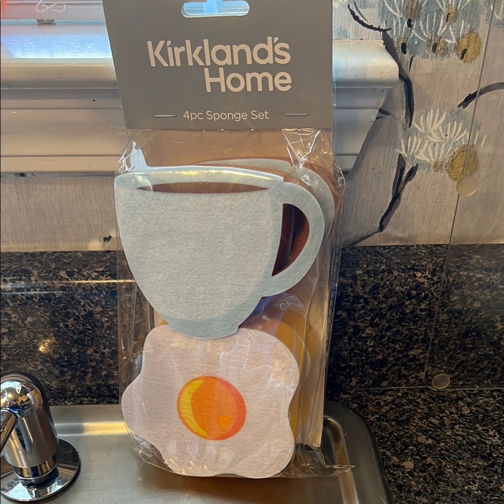 New in Packaging Four Piece Sponge Set